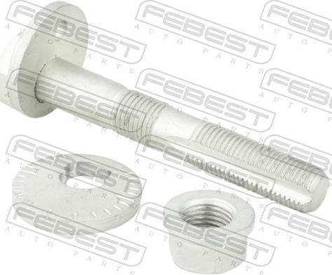 Febest 0129-026-KIT - Болт регулювання розвалу коліс autozip.com.ua