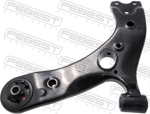 Febest 0124-ZZE150LH - Важіль незалежної підвіски колеса autozip.com.ua