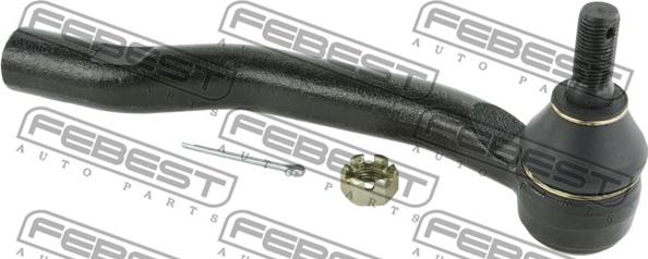 Febest 0121-GSV50LH - Наконечник рульової тяги, кульовий шарнір autozip.com.ua