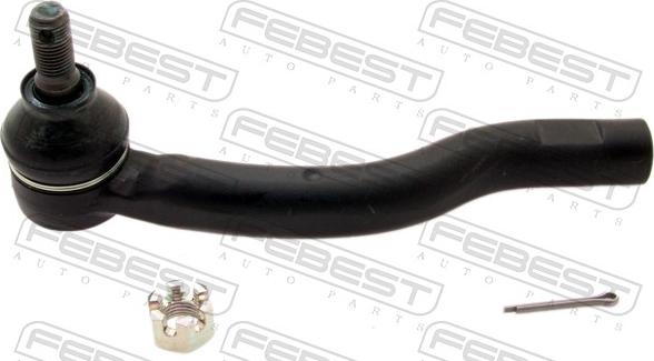 Febest 0121-ZZE150RH - Наконечник рульової тяги, кульовий шарнір autozip.com.ua