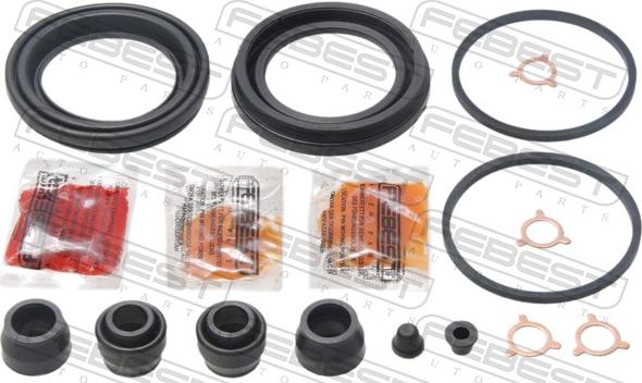 Febest 0175-ACA20F - Ремкомплект, гальмівний супорт autozip.com.ua
