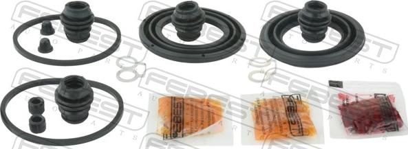 Febest 0175-ACU30F - Ремкомплект, гальмівний супорт autozip.com.ua