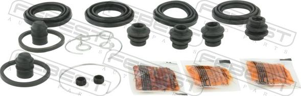 Febest 0175-ASV60R - Ремкомплект, гальмівний супорт autozip.com.ua