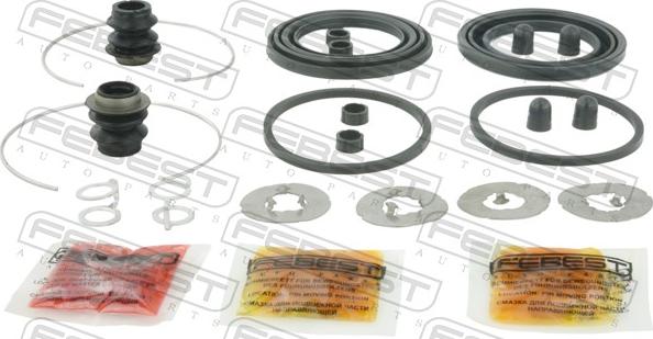 Febest 0175-GSE25F - Ремкомплект, гальмівний супорт autozip.com.ua