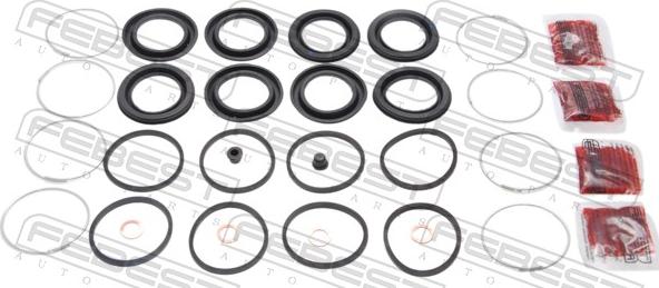 Febest 0175-HZJ80F - Ремкомплект, гальмівний супорт autozip.com.ua