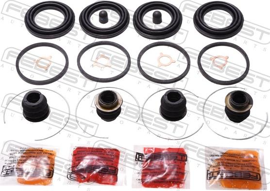 Febest 0175-JZS147F - Ремкомплект, гальмівний супорт autozip.com.ua