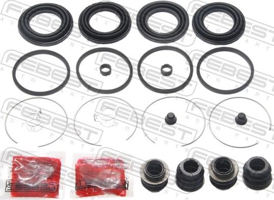 Febest 0175-JZX110F - Ремкомплект, гальмівний супорт autozip.com.ua
