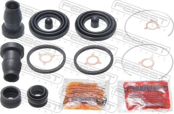 Febest 0175-ZRE120R - Ремкомплект, гальмівний супорт autozip.com.ua