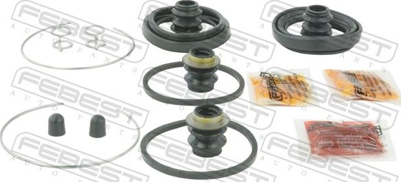 Febest 0175-ZZE123F - Ремкомплект, гальмівний супорт autozip.com.ua
