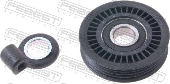 Febest 0887-B13 - Паразитний / провідний ролик, поліклиновий ремінь autozip.com.ua