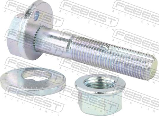 Febest 0829-002-KIT - Болт регулювання розвалу коліс autozip.com.ua