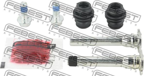 Febest 0874-G12F-KIT - Направляючий болт, корпус скоби гальма autozip.com.ua