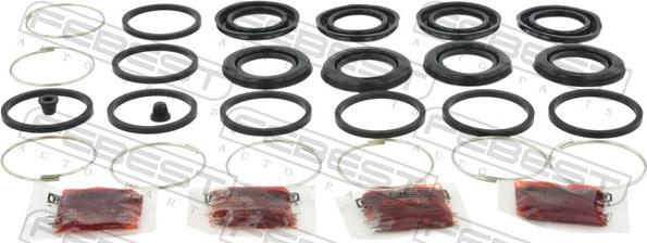 Febest 0875-G10F - Ремкомплект, гальмівний супорт autozip.com.ua