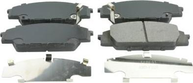 Febest 0301-FD2F - Гальмівні колодки, дискові гальма autozip.com.ua
