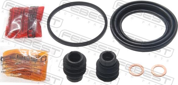 Febest 0375-GEF - Ремкомплект, гальмівний супорт autozip.com.ua