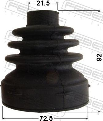 Febest 0215-C11XT - Пильник, приводний вал autozip.com.ua