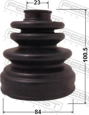 Febest 0215-CA33 - Пильник, приводний вал autozip.com.ua