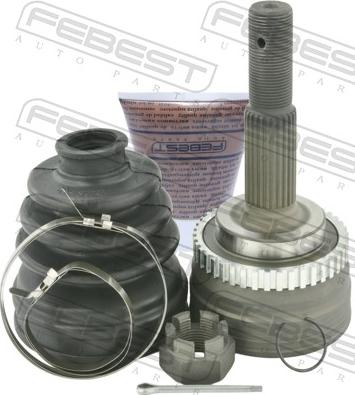 Febest 0210-013A42 - Шарнір, ШРУС, приводний вал autozip.com.ua