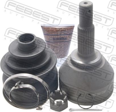 Febest 0210-T31M9 - Шарнір, ШРУС, приводний вал autozip.com.ua