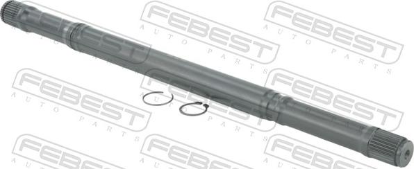 Febest 0212-HR16D - Приводний вал autozip.com.ua