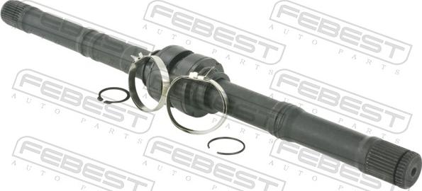 Febest 0212-J10LH - Приводний вал autozip.com.ua