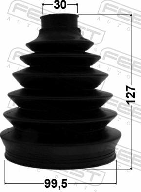 Febest 0217P-V42 - Пильник, приводний вал autozip.com.ua
