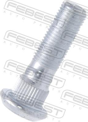 Febest 0284-004 - Болт кріплення колеса autozip.com.ua