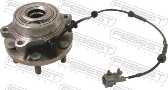Febest 0282-R51F - Комплект підшипника маточини колеса autozip.com.ua