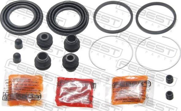 Febest 0275-FX35R - Ремкомплект, гальмівний супорт autozip.com.ua