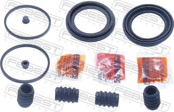 Febest 0275-P12F - Ремкомплект, гальмівний супорт autozip.com.ua