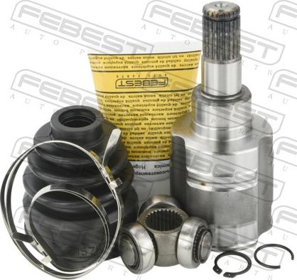 Febest 0711-RS413ATLH - Шарнір, ШРУС, приводний вал autozip.com.ua