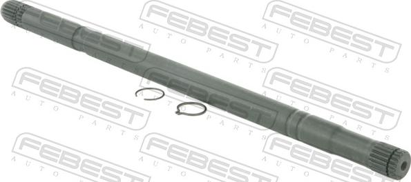 Febest 0712-RM413LH - Приводний вал autozip.com.ua