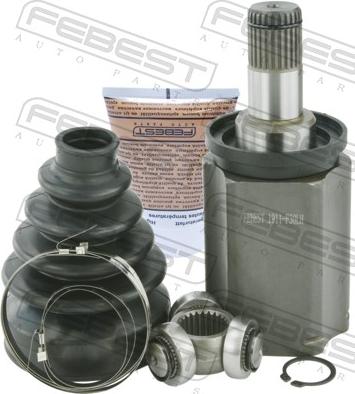 Febest 1911-F30LH - Шарнір, ШРУС, приводний вал autozip.com.ua