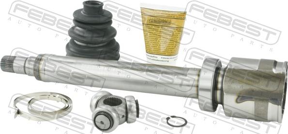 Febest 1911-R58RH - Шарнір, ШРУС, приводний вал autozip.com.ua