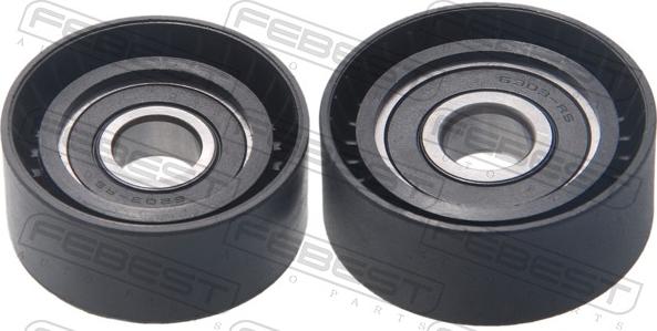 Febest 1987-F20-KIT - Паразитний / провідний ролик, поліклиновий ремінь autozip.com.ua
