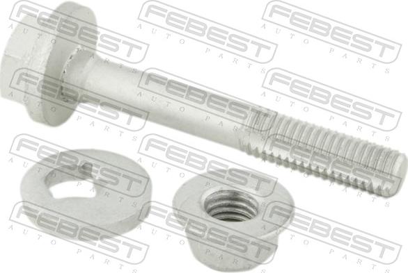 Febest 1929-006-KIT - Болт регулювання розвалу коліс autozip.com.ua