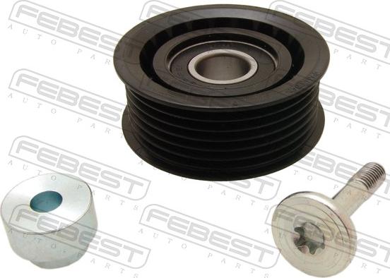 Febest 1488-001 - Паразитний / провідний ролик, поліклиновий ремінь autozip.com.ua