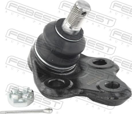 Febest 1520-T19C - Шарова опора, несучий / направляючий шарнір autozip.com.ua