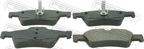 Febest 1601-211R - Гальмівні колодки, дискові гальма autozip.com.ua