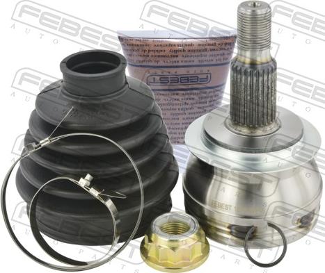 Febest 1610-W245 - Шарнір, ШРУС, приводний вал autozip.com.ua