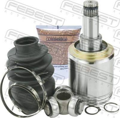 Febest 1611-169 - Шарнір, ШРУС, приводний вал autozip.com.ua