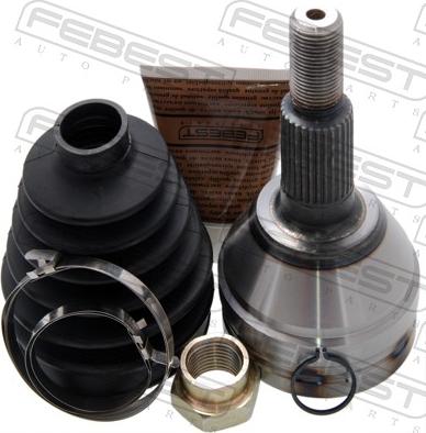 Febest 1010-CAP - Шарнірний комплект, ШРУС, приводний вал autozip.com.ua