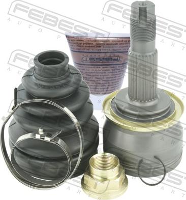 Febest 1010-T300 - Шарнір, ШРУС, приводний вал autozip.com.ua