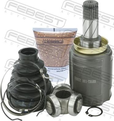 Febest 1011-T300RH - Шарнір, ШРУС, приводний вал autozip.com.ua