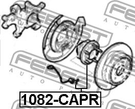 Febest 1082-CAPR - Маточина колеса autozip.com.ua