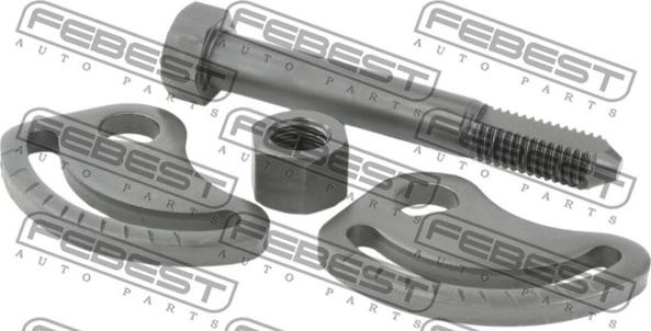 Febest 1029-002-KIT - Болт регулювання розвалу коліс autozip.com.ua