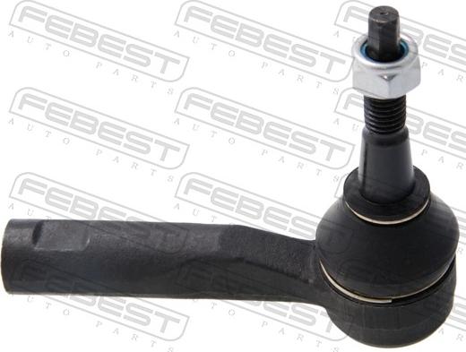 Febest 1021-CR - Наконечник рульової тяги, кульовий шарнір autozip.com.ua