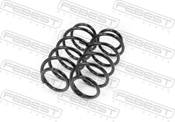 Febest 1808-012F-KIT - Комплект ходової частини, пружини autozip.com.ua