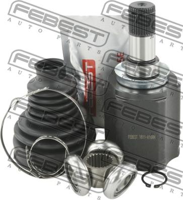 Febest 1811-A16RH - Шарнір, ШРУС, приводний вал autozip.com.ua