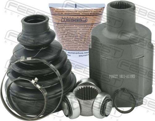 Febest 1811-A17DRH - Шарнір, ШРУС, приводний вал autozip.com.ua
